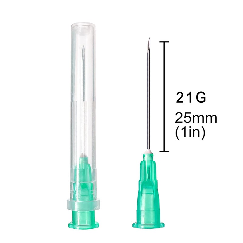 Careach 100pcs 21 Ga 1inch for Industrial Lab Accessories, Measuring and Refilling Inks - Image 3